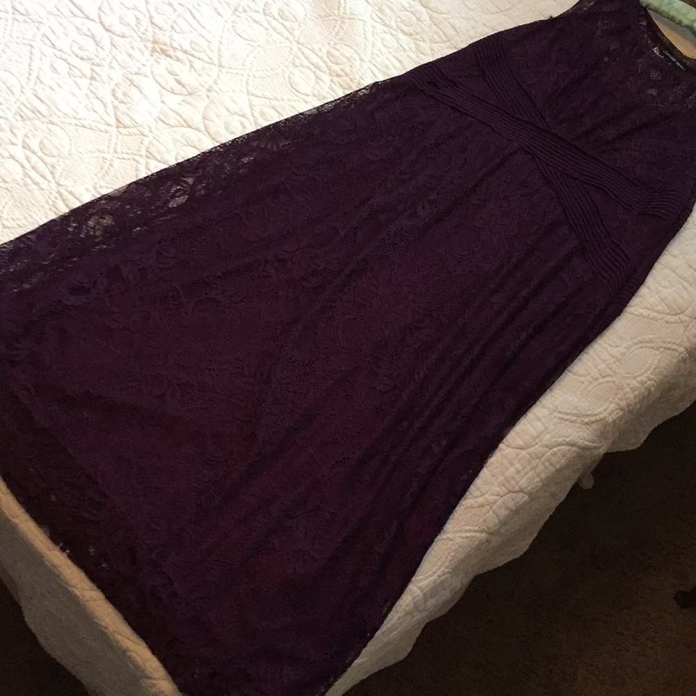 NEW 2XL long Purple dress